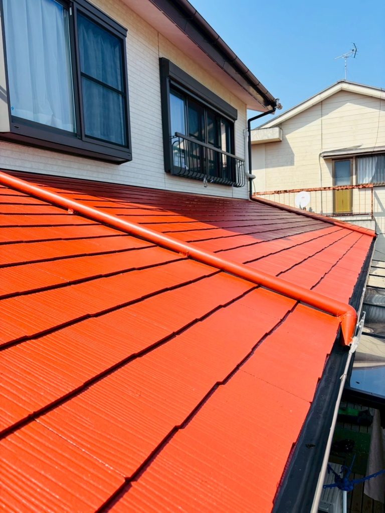 鹿児島市日之出町N様邸　屋根塗装工事➕太陽光発電QCELLS 5.28 kw➕ニチコントライブリッド蓄電池 7.4kwシステム設置工事一式