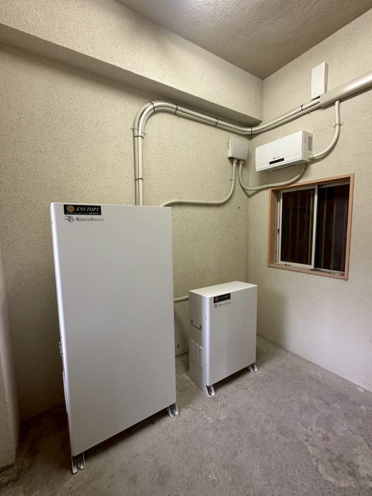 株式会社A様【法人】太陽光発電9.135kw➕ESSTOP1蓄電池11.5 kwシステム設置工事一式