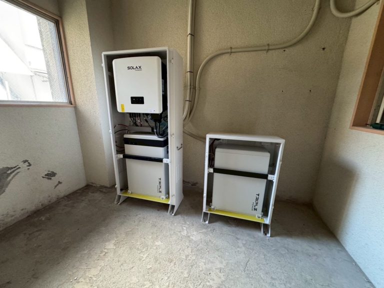 株式会社A様【法人】太陽光発電9.135kw➕ESSTOP1蓄電池11.5 kwシステム設置工事一式