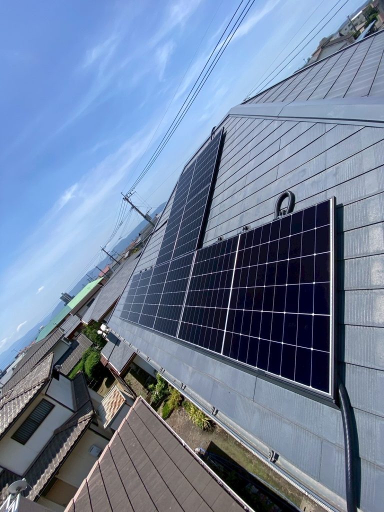 鹿屋市U様邸　太陽光発電5.22 kw➕蓄電池 9.9kwシステム設置工事一式