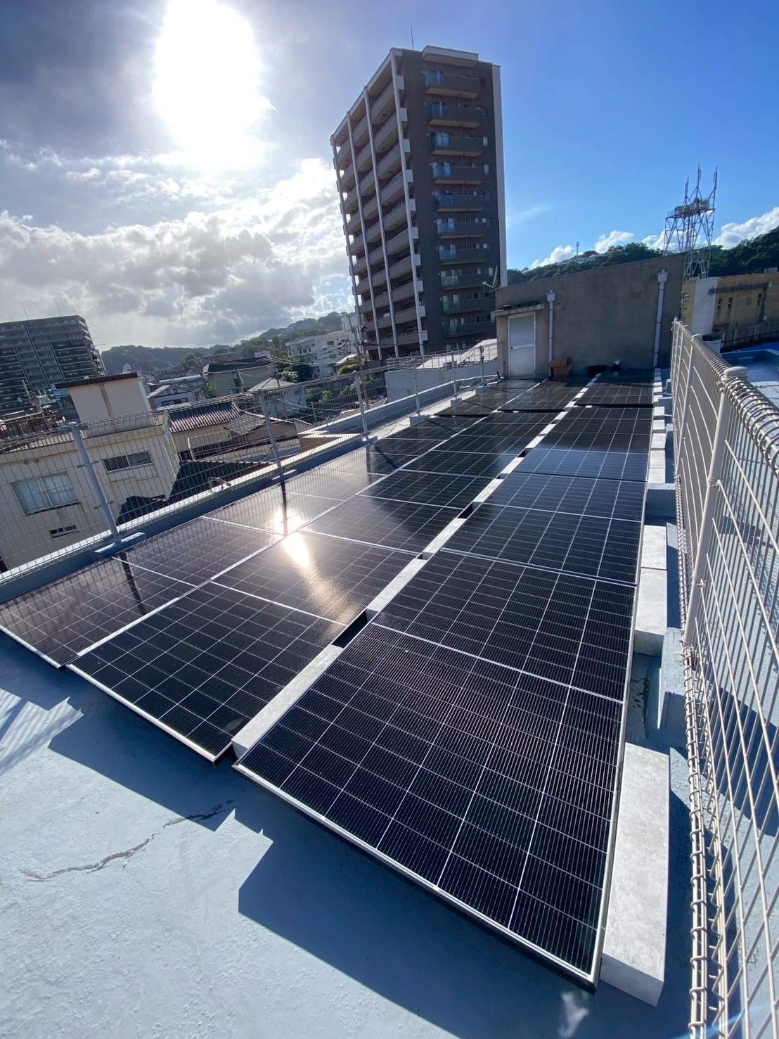 株式会社A様【法人】太陽光発電9.135kw➕ESSTOP1蓄電池11.5 kwシステム設置工事一式