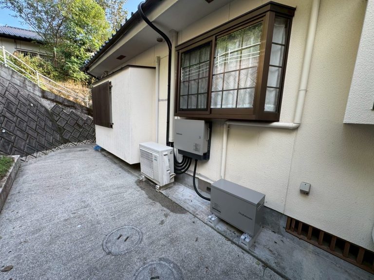 鹿児島市A様邸　太陽光発電6.6kw➕蓄電地7.4kwシステム設置工事一式