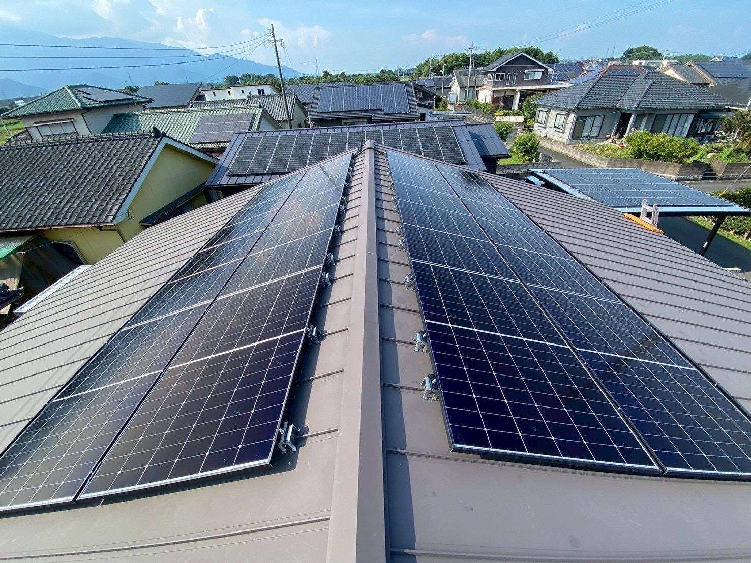 太陽光発電7.04kw➕蓄電地7.4kwシステム設置工事一式