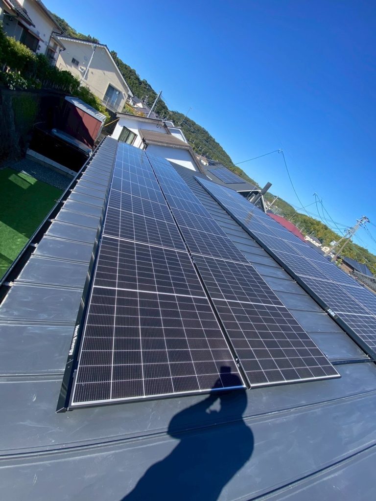 薩摩川内市T様邸 太陽光発電 5.52kw➕蓄電地 14kwシステム設置工事一式