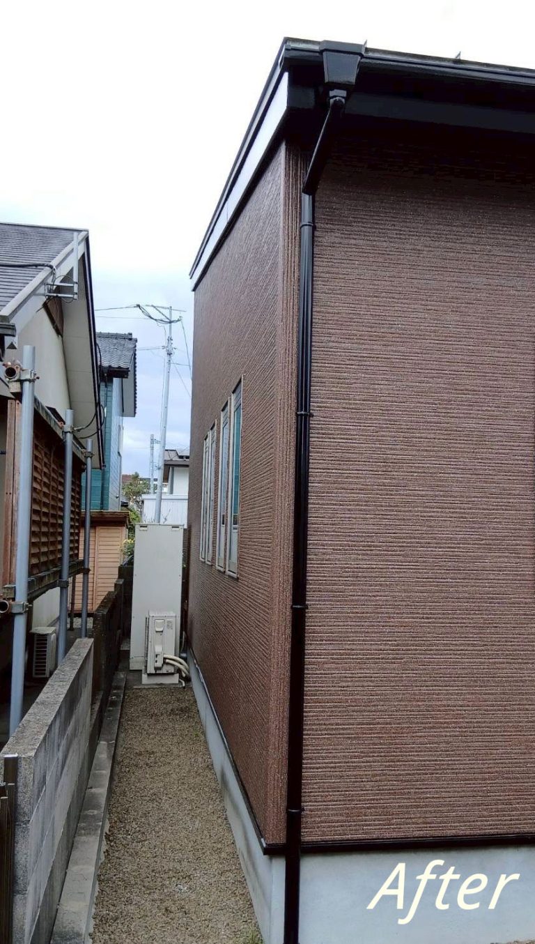 宮崎県都城市K様邸 太陽光両面発電カーポート1台用 4.05kw➕ダイヤカレイド超高級外壁塗装工事