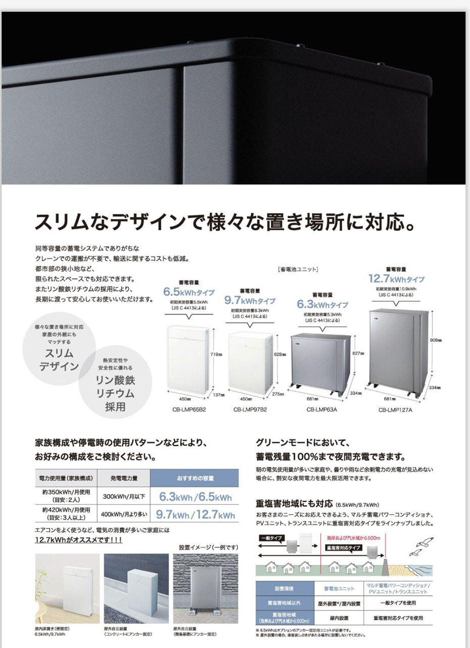 スリムなデザインで様々な置き場所に対応
